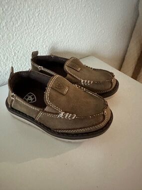 Ariat Buckskin Casual Slip-On Loafer - toddler